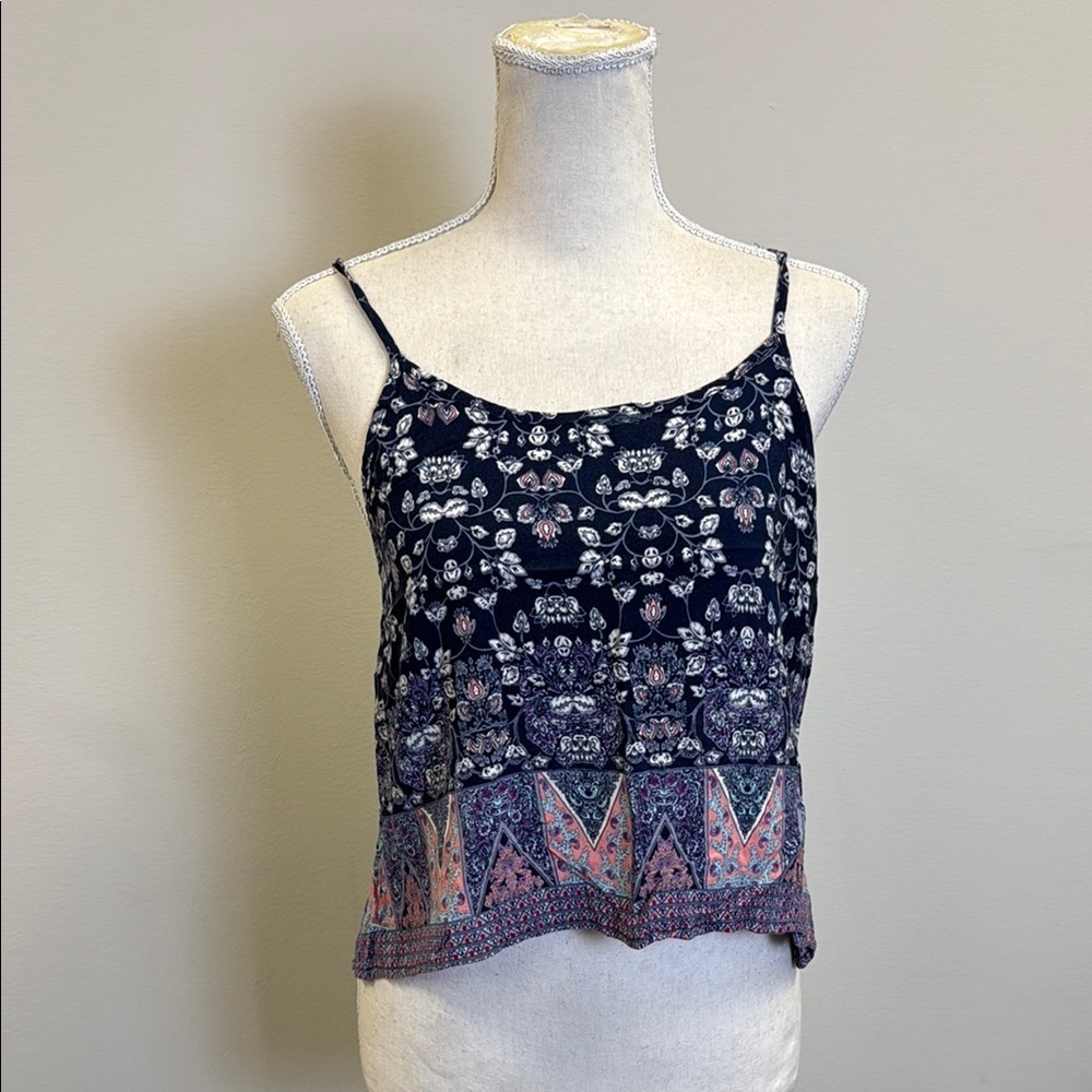 Mudd Floral Print Women's Top